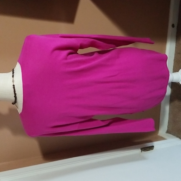 3 for 20. Pinkish purple sweater. Medium - Picture 2 of 7